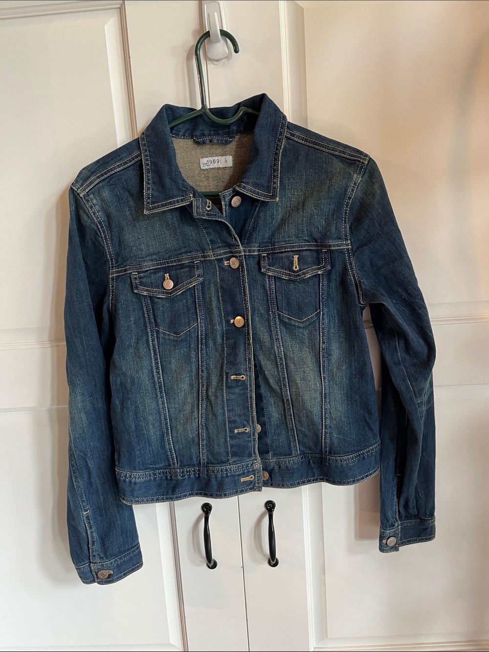 GAP 1969 Women's Dark Blue Denim Jacket